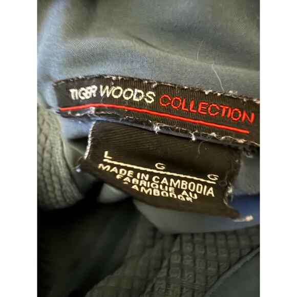 Nike Tiger Woods Collection Quarter Zip Golf Pullover, Men's Large, Slate Blue - Picture 5 of 5